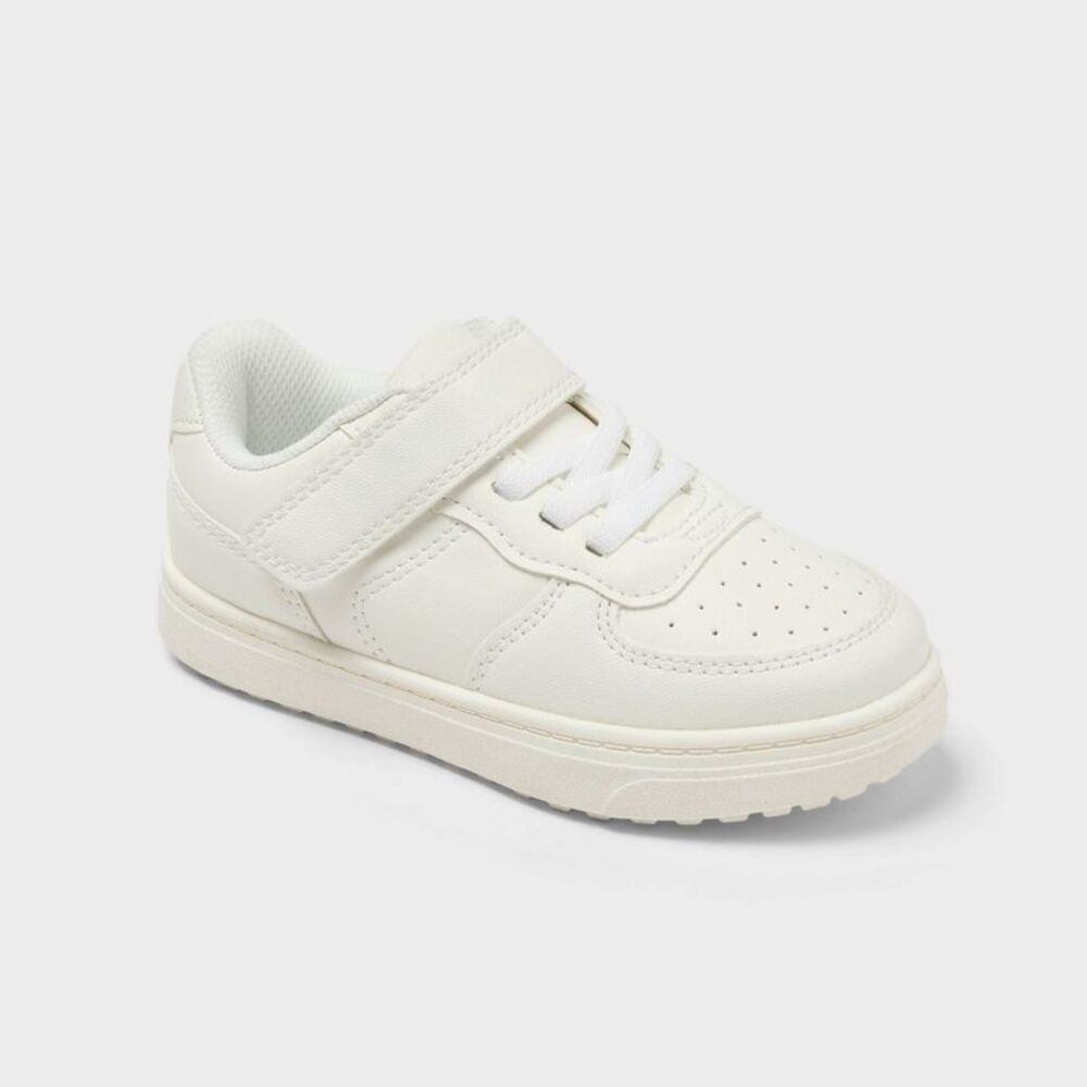 Cat & Jack - Toddler Jaid Court Sneakers - Cat & Jack White 11T White